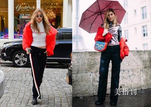 男明星网红穿羽绒服图片,网红男明星的冬日时尚宣言